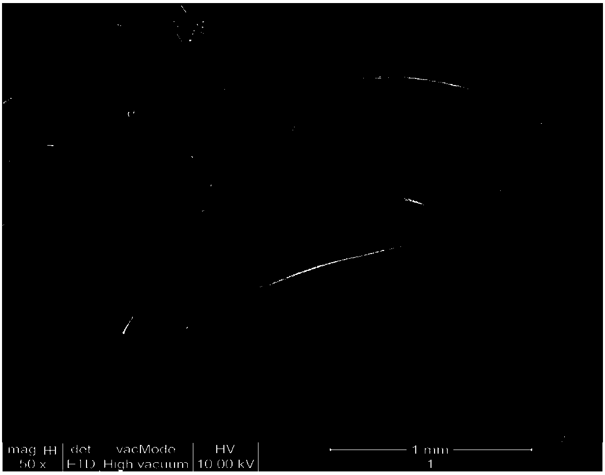 Polypropylene film split fiber, preparation method and air filter material prepared therefrom