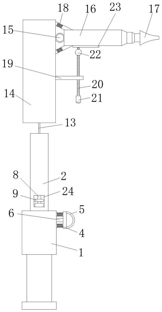 Ear fiber endoscope for tympanic membrane puncture