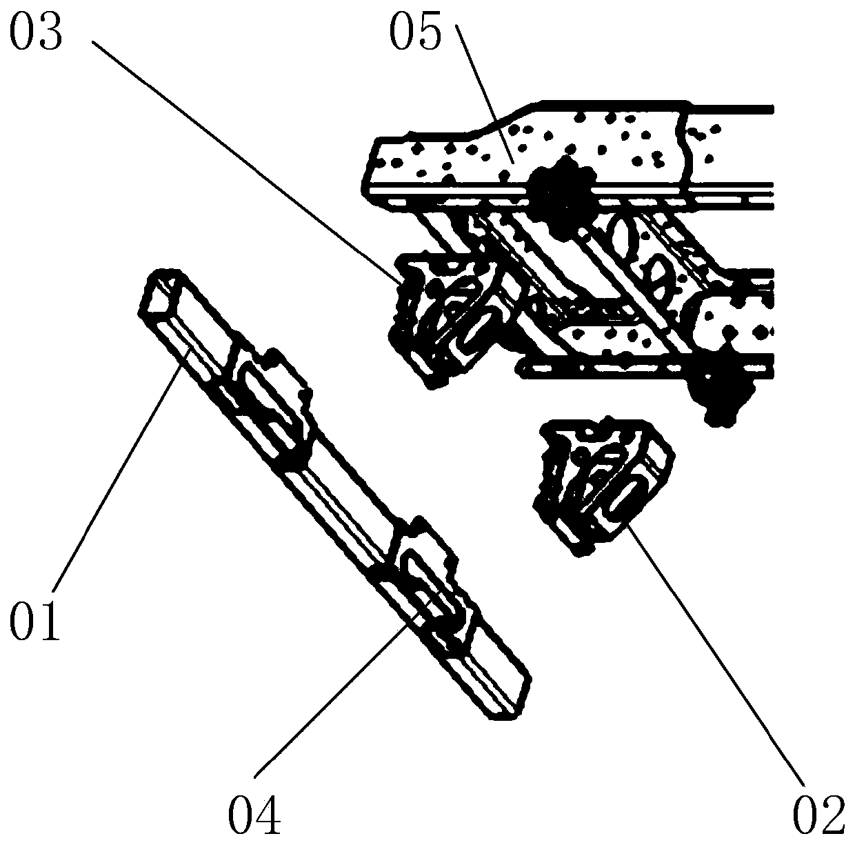 A front lower protective device