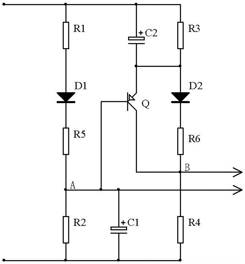 Voltage fluctuation quantitative detection circuit/device