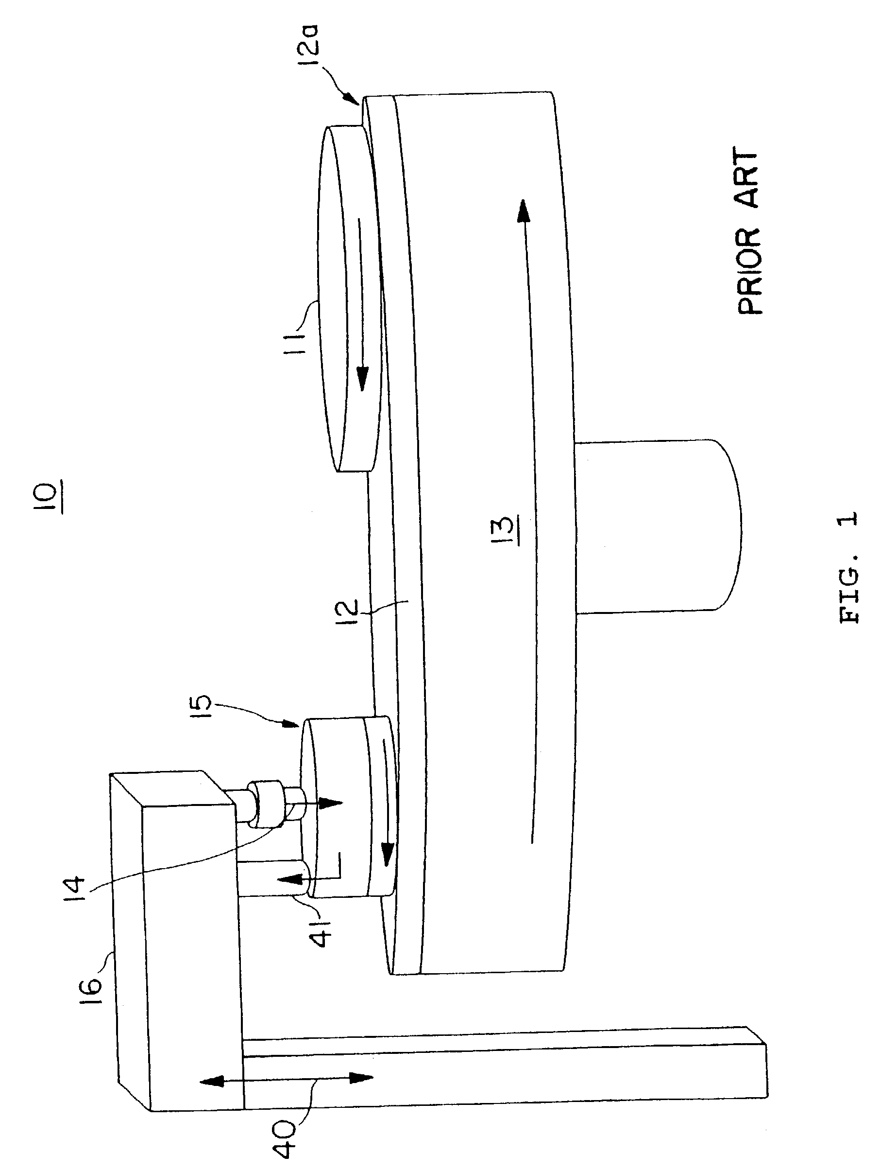 Vacuum-assisted pad conditioning system and method utilizing an apertured conditioning disk