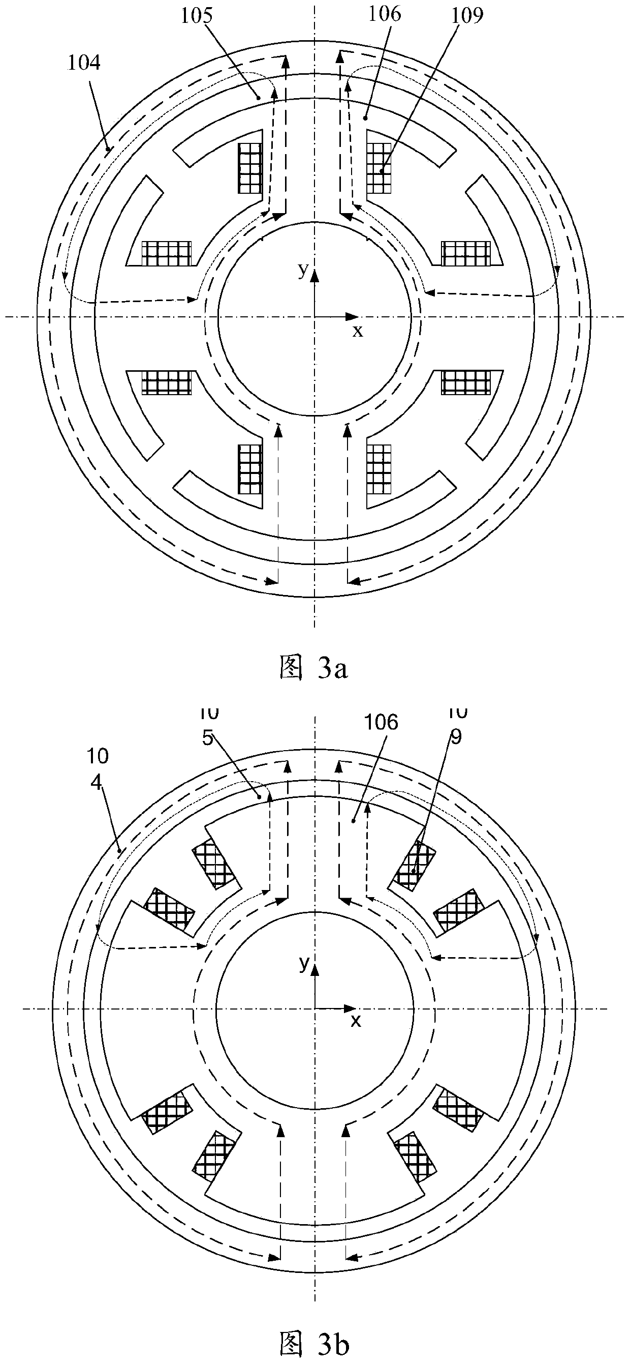 Four-free degree double-frame magnetically suspended control moment gyro