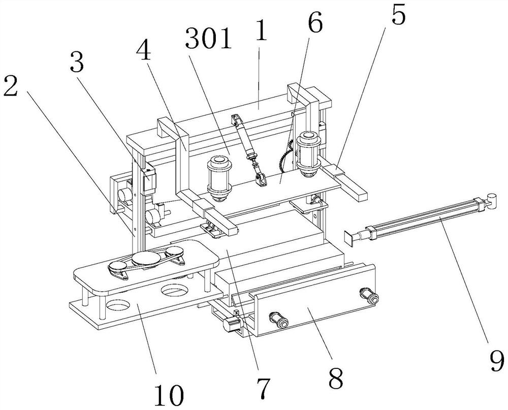 Laser cutting mechanism