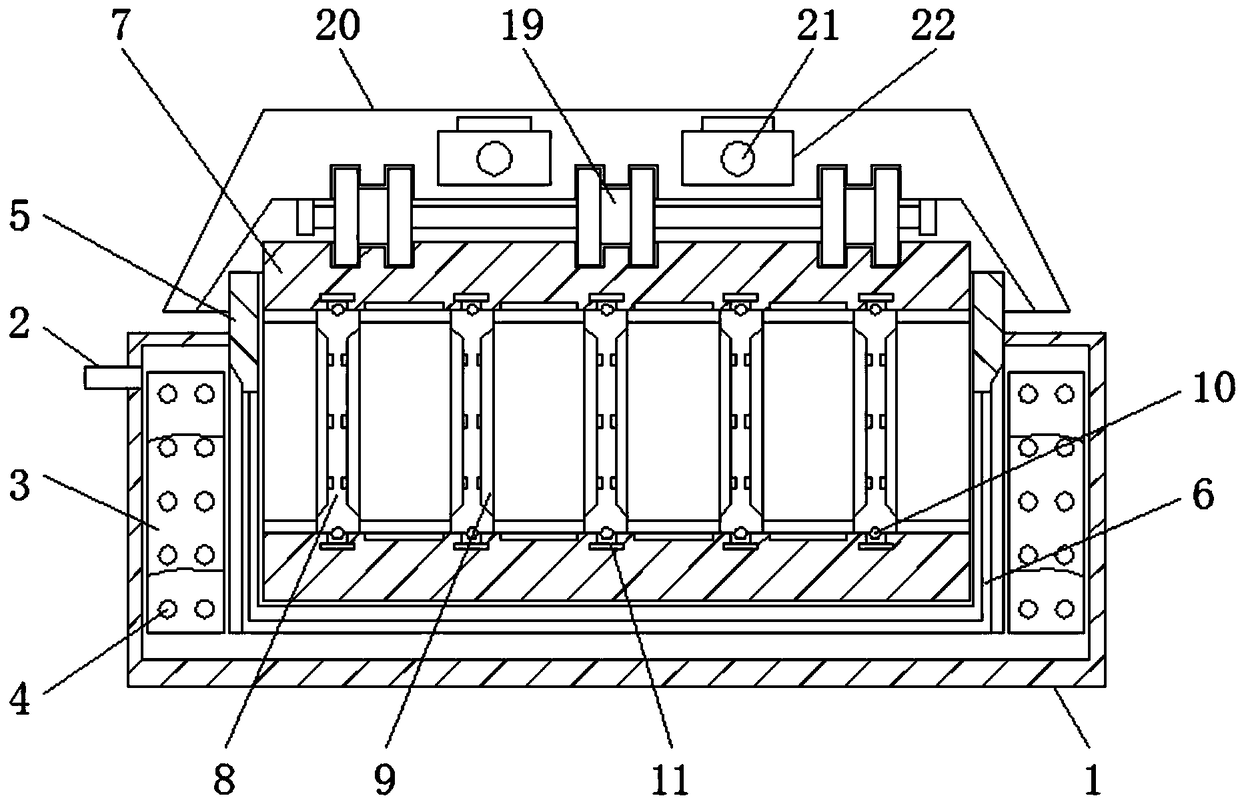 Rapid propagation tissue culture box for growth of blueberries