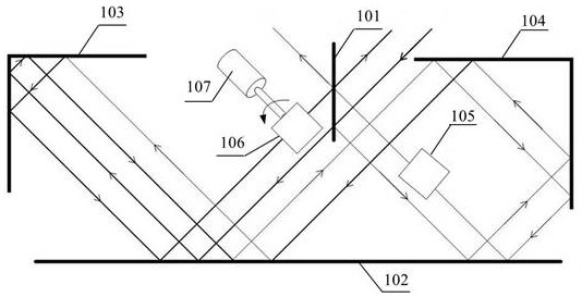 W-type common-path time modulation interference spectrum imaging device and method