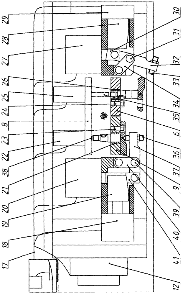 Apparatus for double-position automatically circular milling of crank shaft semi-circle keyway