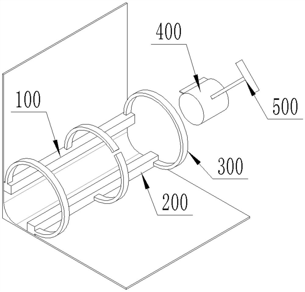 Water platform plastering device