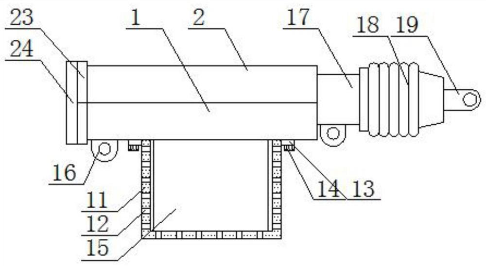 Automobile central control door lock