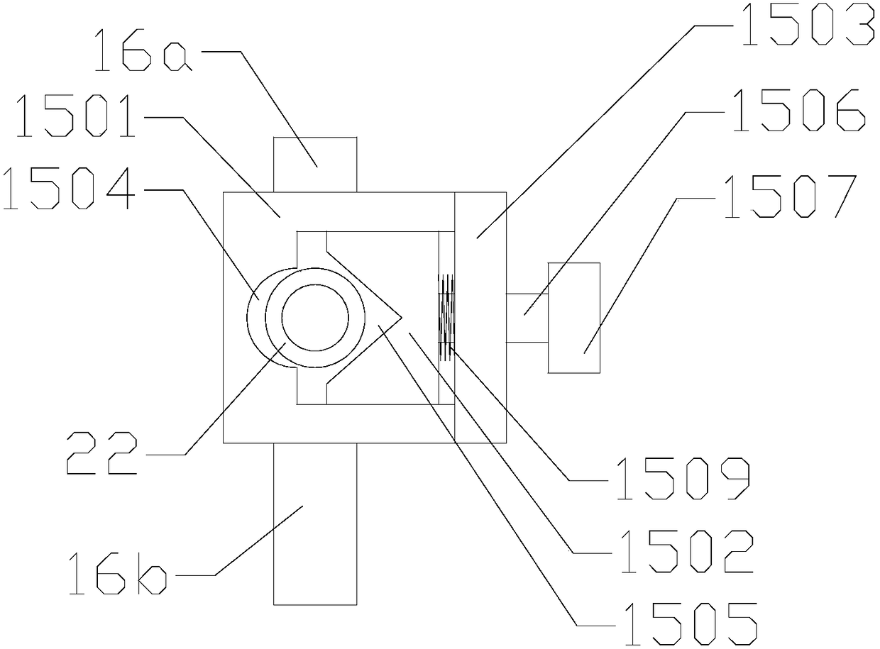 Road surface hydraulic power breaking equipment