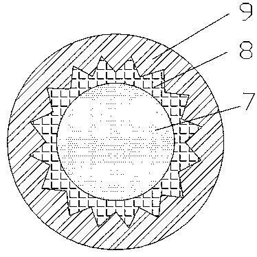 Rubber roller forming mold and processing method thereof