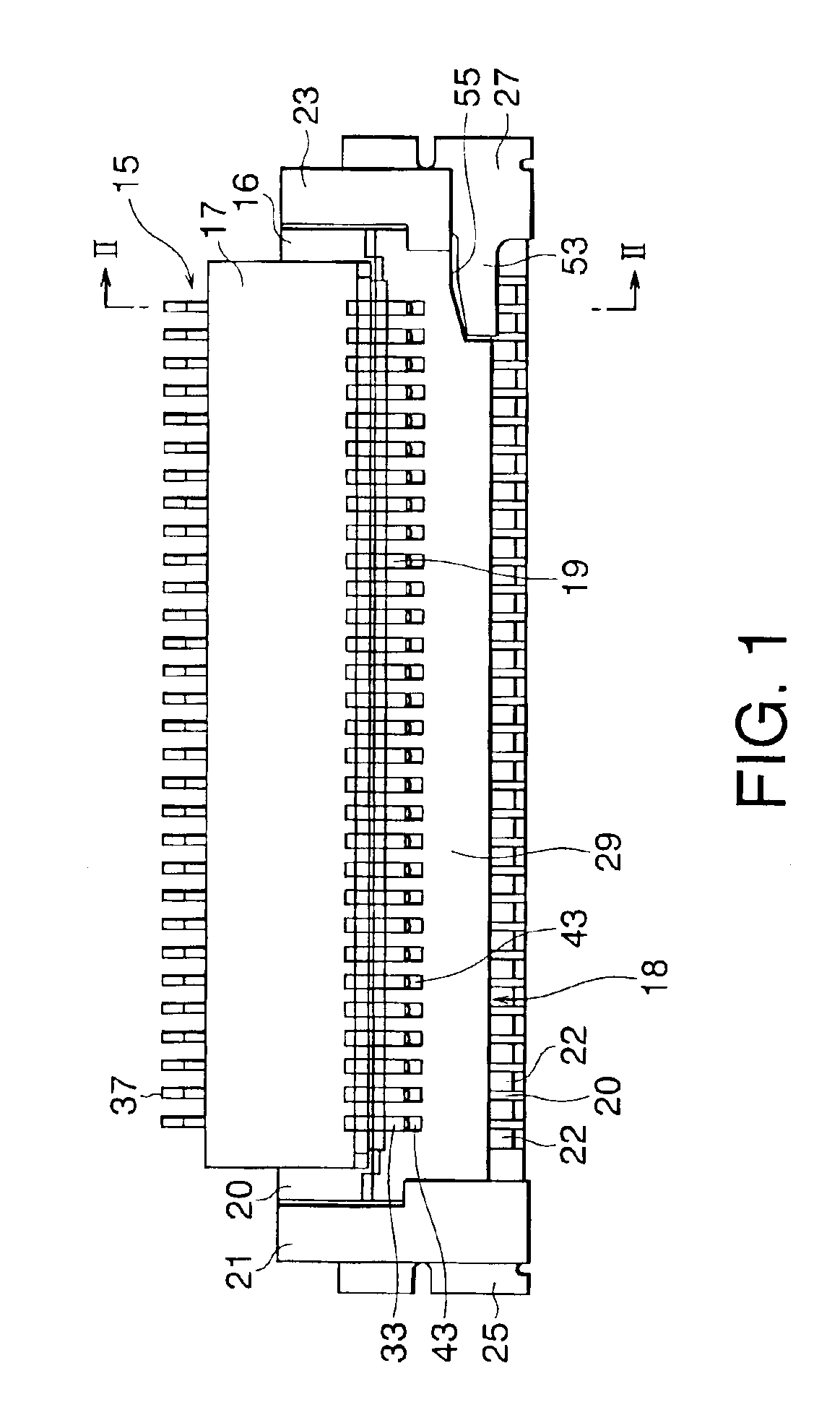 Connector for flexible printed circuit