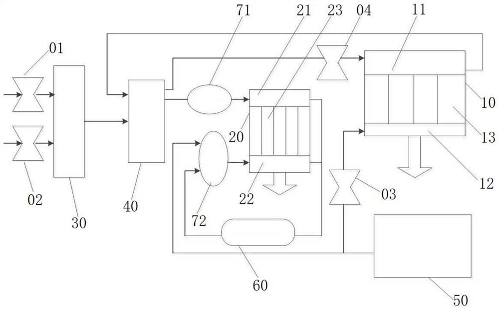 Solid oxide fuel cell power generation system