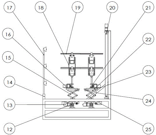 Shadow play performing machine