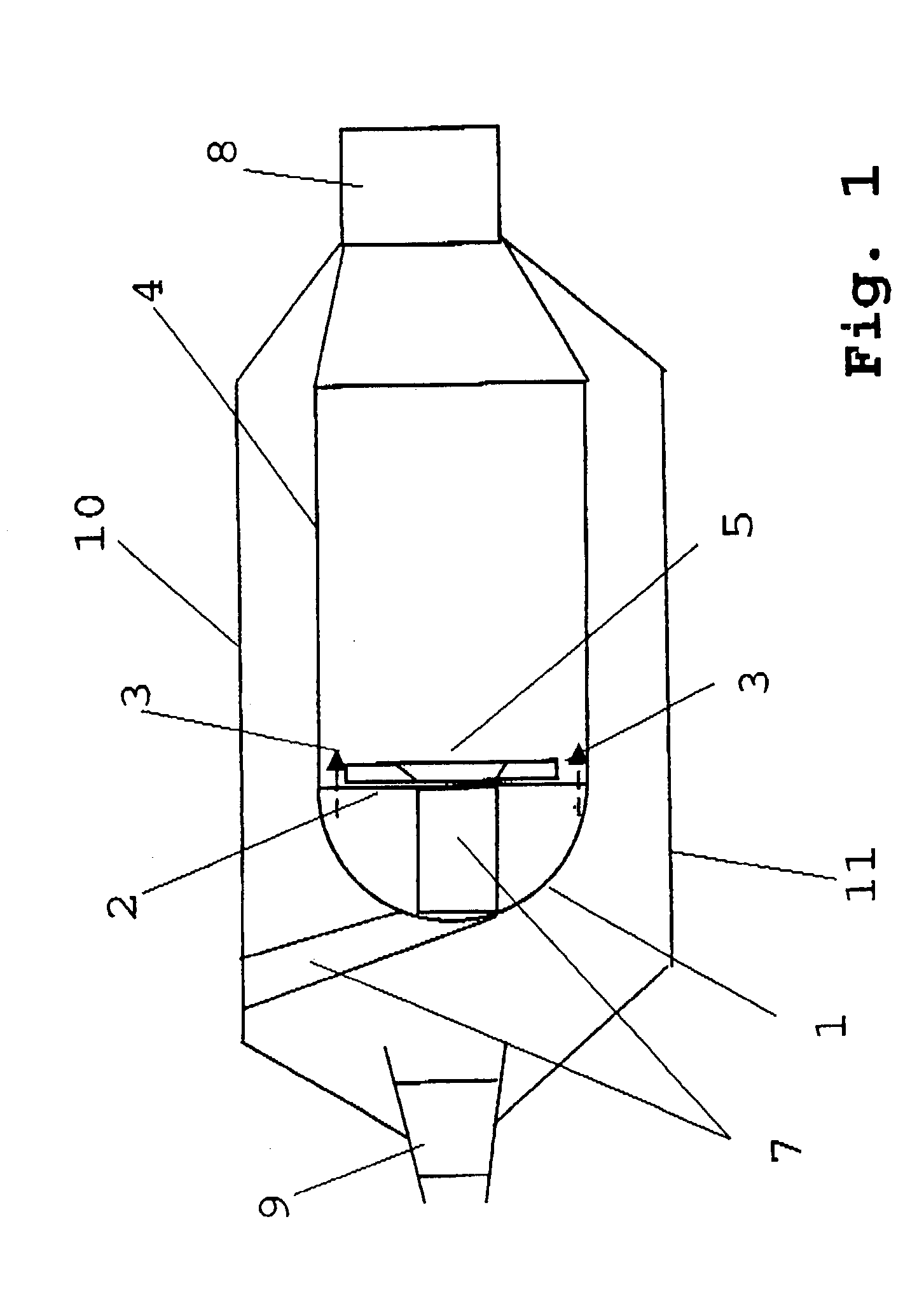 Gas turbine combustion chamber with defined fuel input for the improvement of the homogeneity of the fuel-air mixture