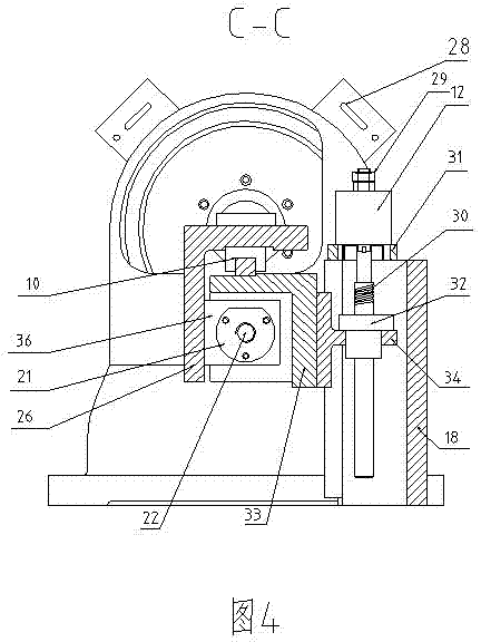 Upward cutting and energy-saving inner circle slicing machine with single tool bit