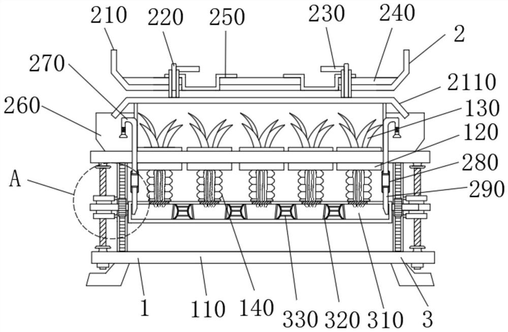 Vegetable soilless culture frame irrigation device based on siphonic effect