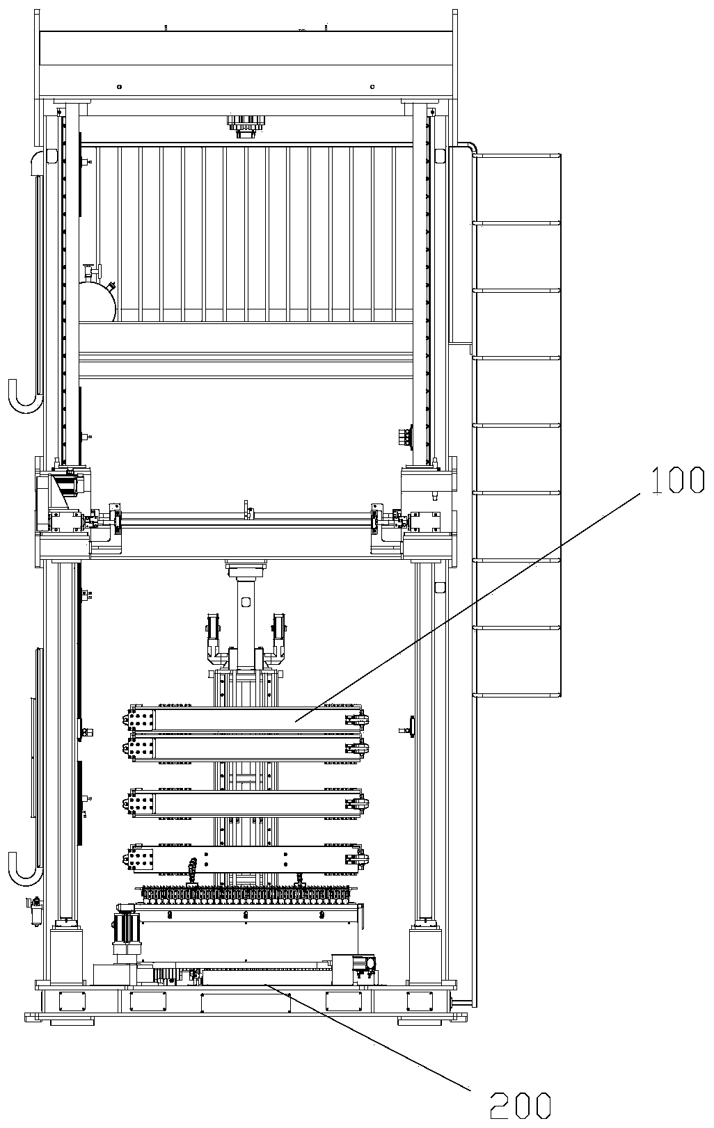 Pipe expander base structure and pipe expander with same