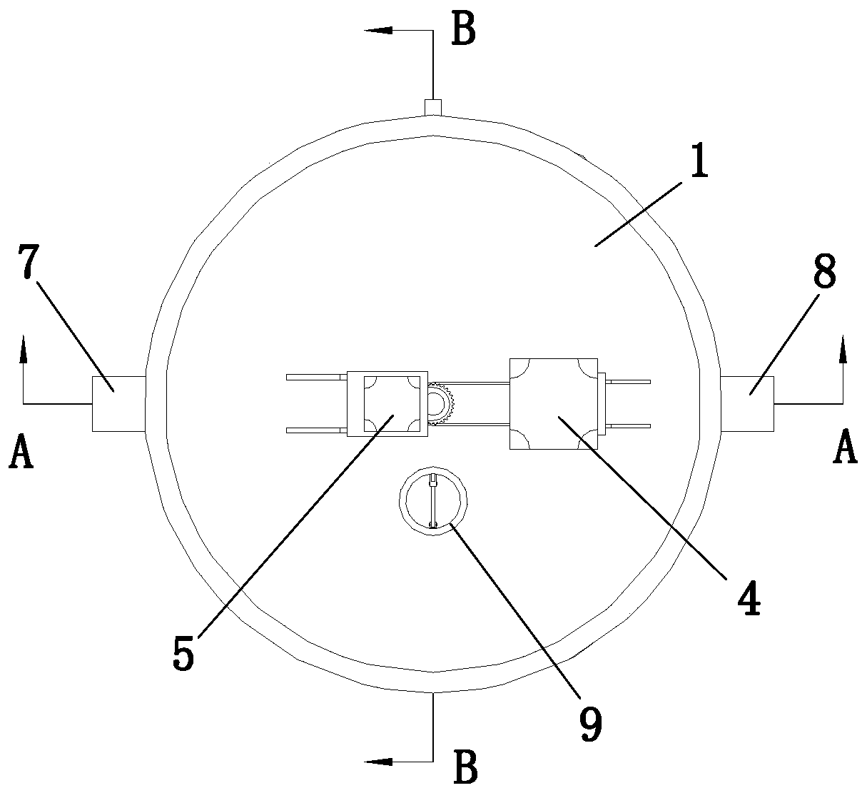 Dissolving and oxidizing device for recovering rare earth from rare earth oxide