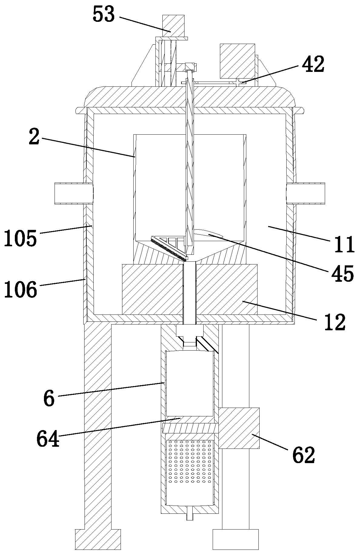 Dissolving and oxidizing device for recovering rare earth from rare earth oxide