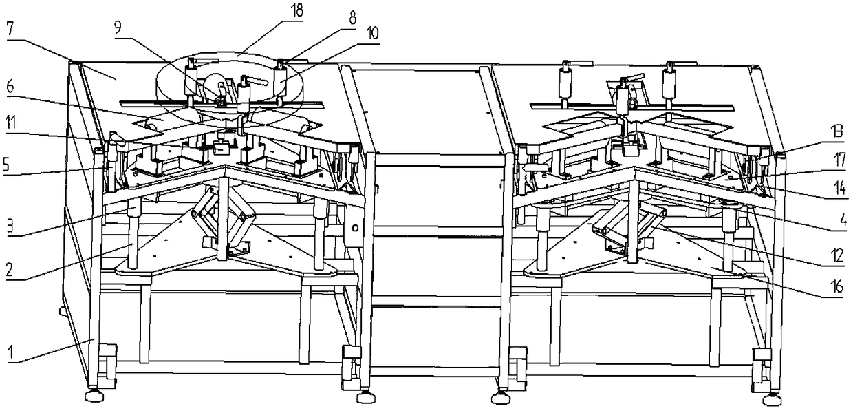 Mold trimming workbench and processing system