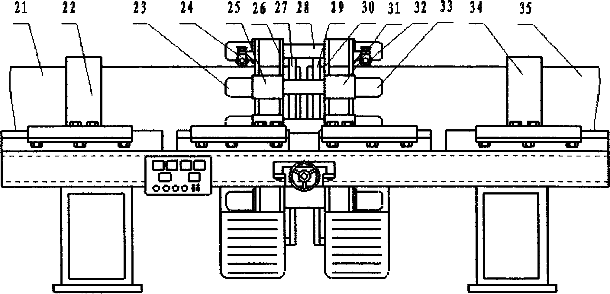 Steel induction heating solid phase welding method and butt welding machine tool