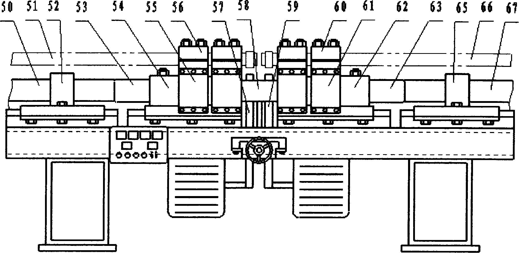 Steel induction heating solid phase welding method and butt welding machine tool