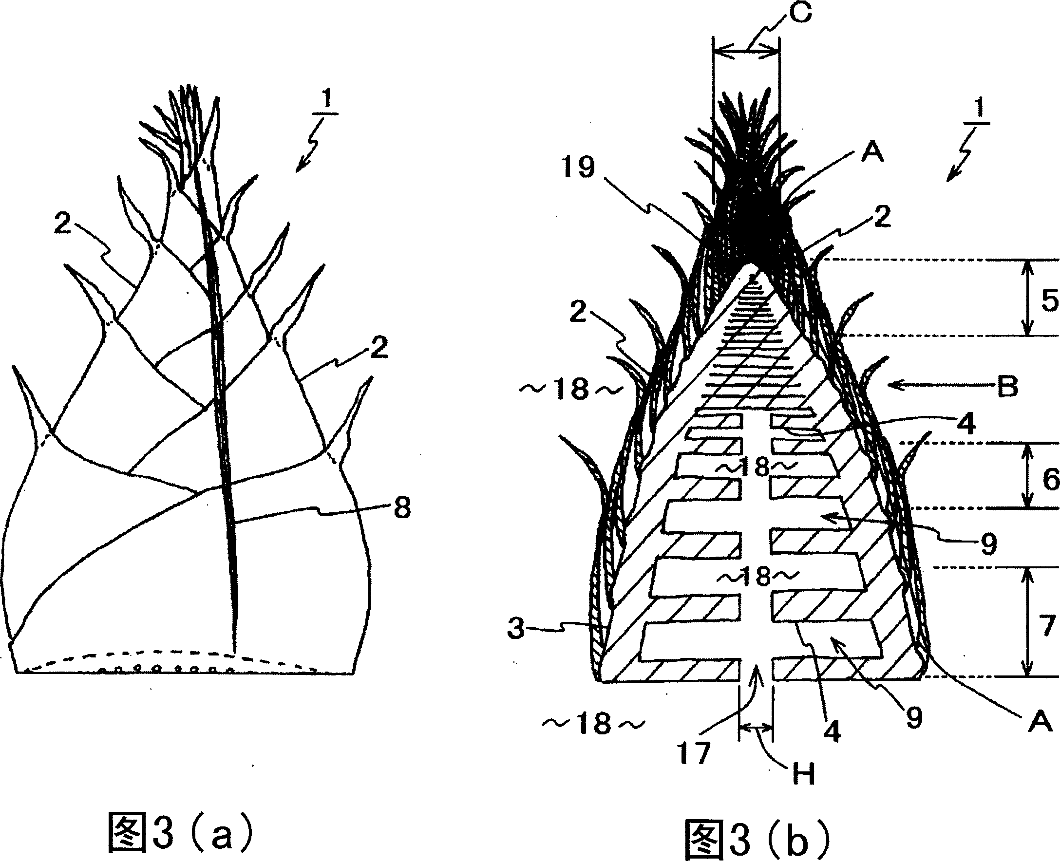 Method for producing water-boiled bamboo shoot having outer skin