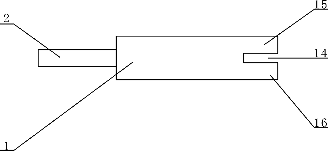 Rotary thick dung paving device in garden fertilization