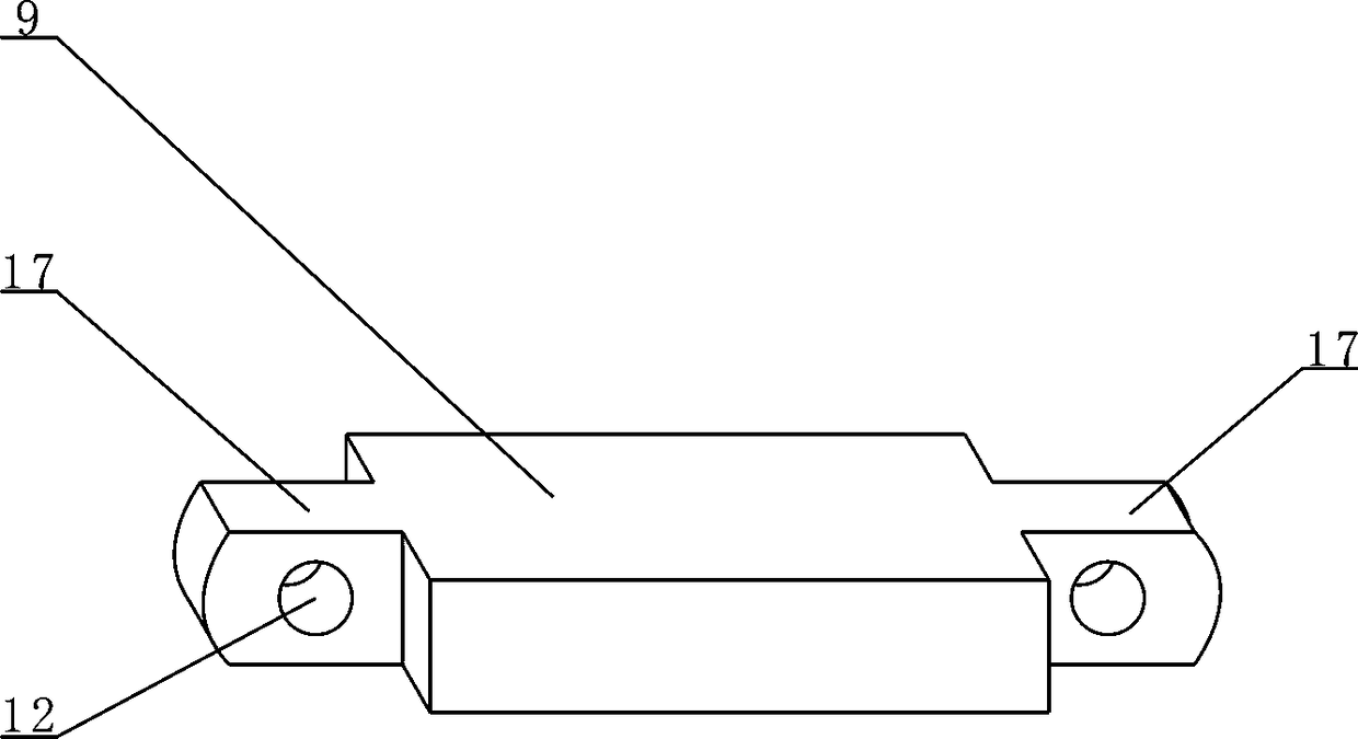 Rotary thick dung paving device in garden fertilization