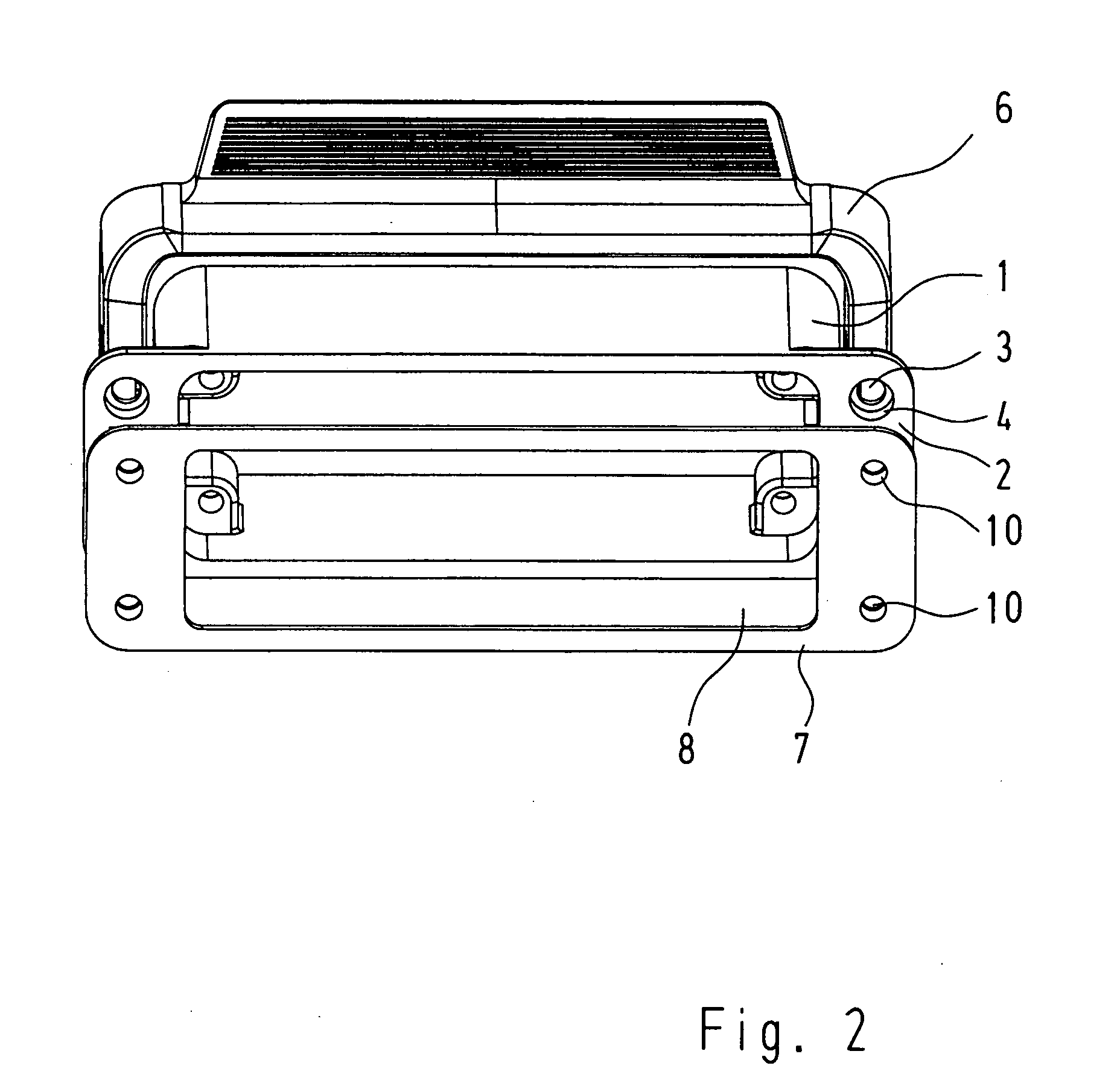 Fixable flange gasket