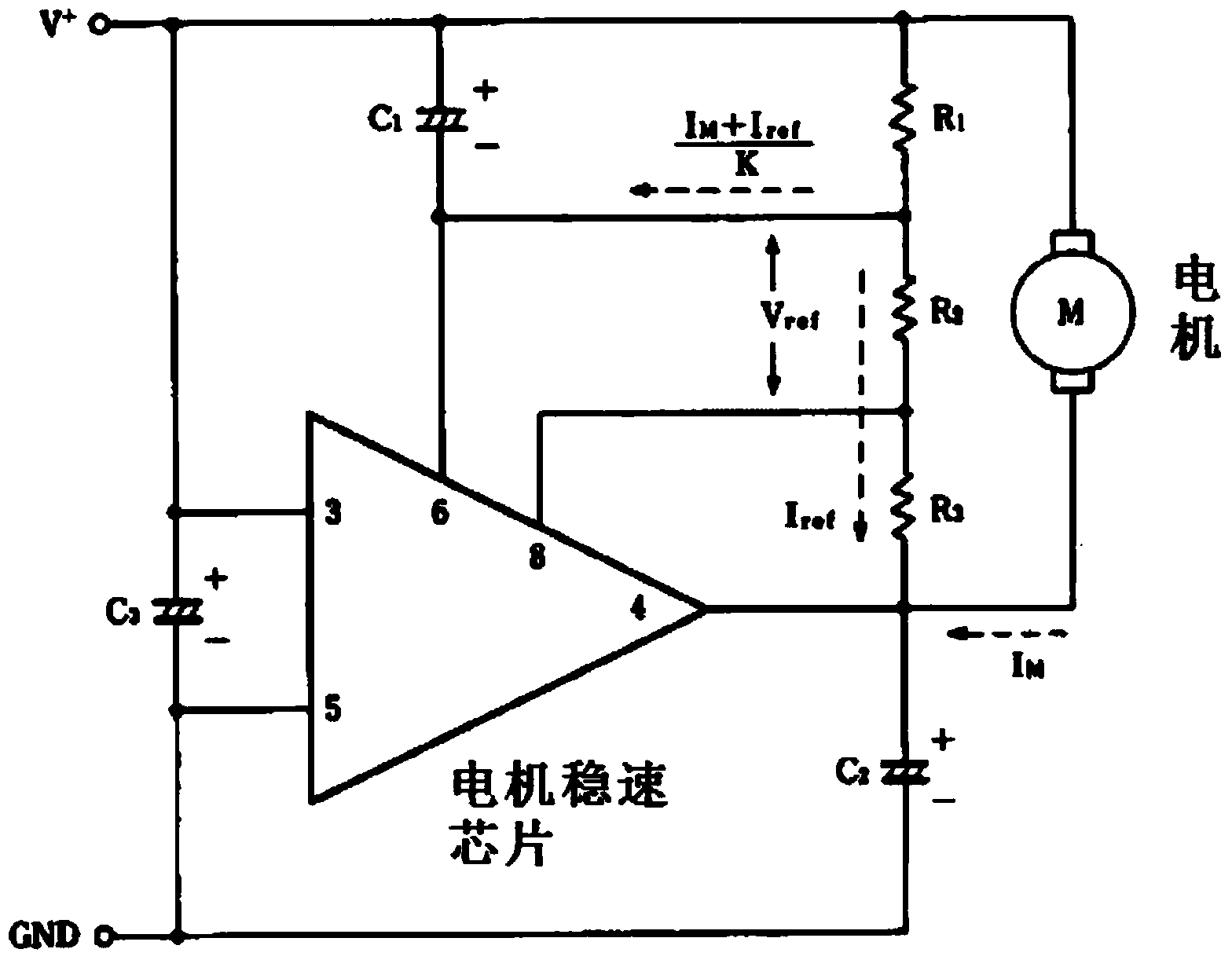 Motor control circuit for laser swinger