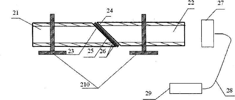 Detection device and method for high-power semiconductor laser