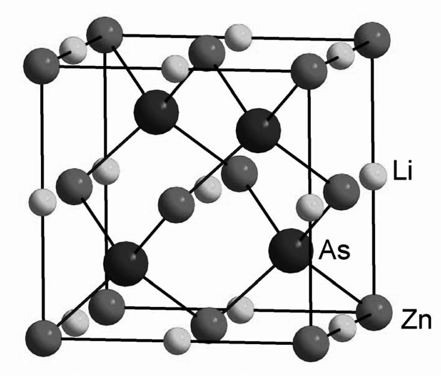 Ferromagnetic semiconductor crystal and preparation method thereof