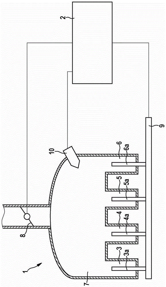 Method and apparatus for simulating torque efficiency of an internal combustion engine with multiple injections of fuel in one combustion stroke