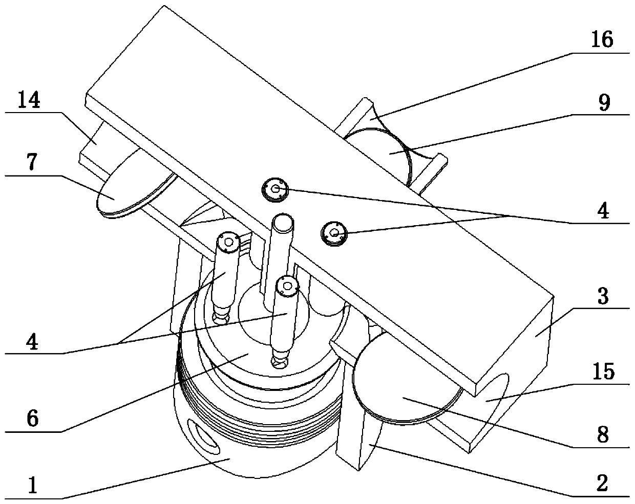 A single-valve four-stroke internal combustion engine