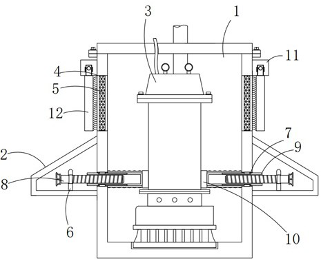 Automatic water pump device in severe environment