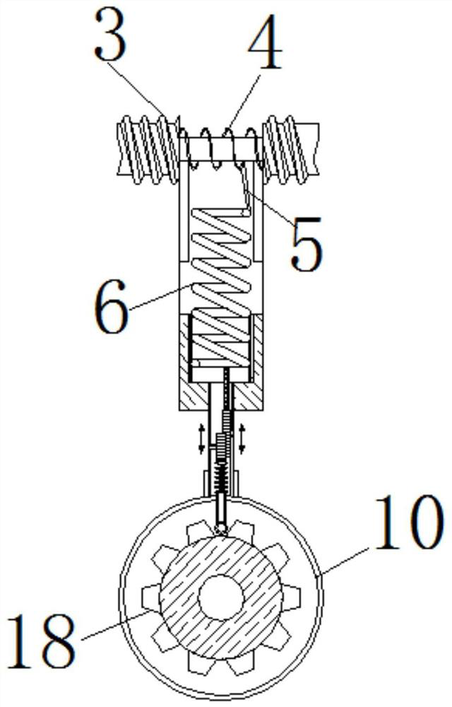 A fruit leaf trimming device
