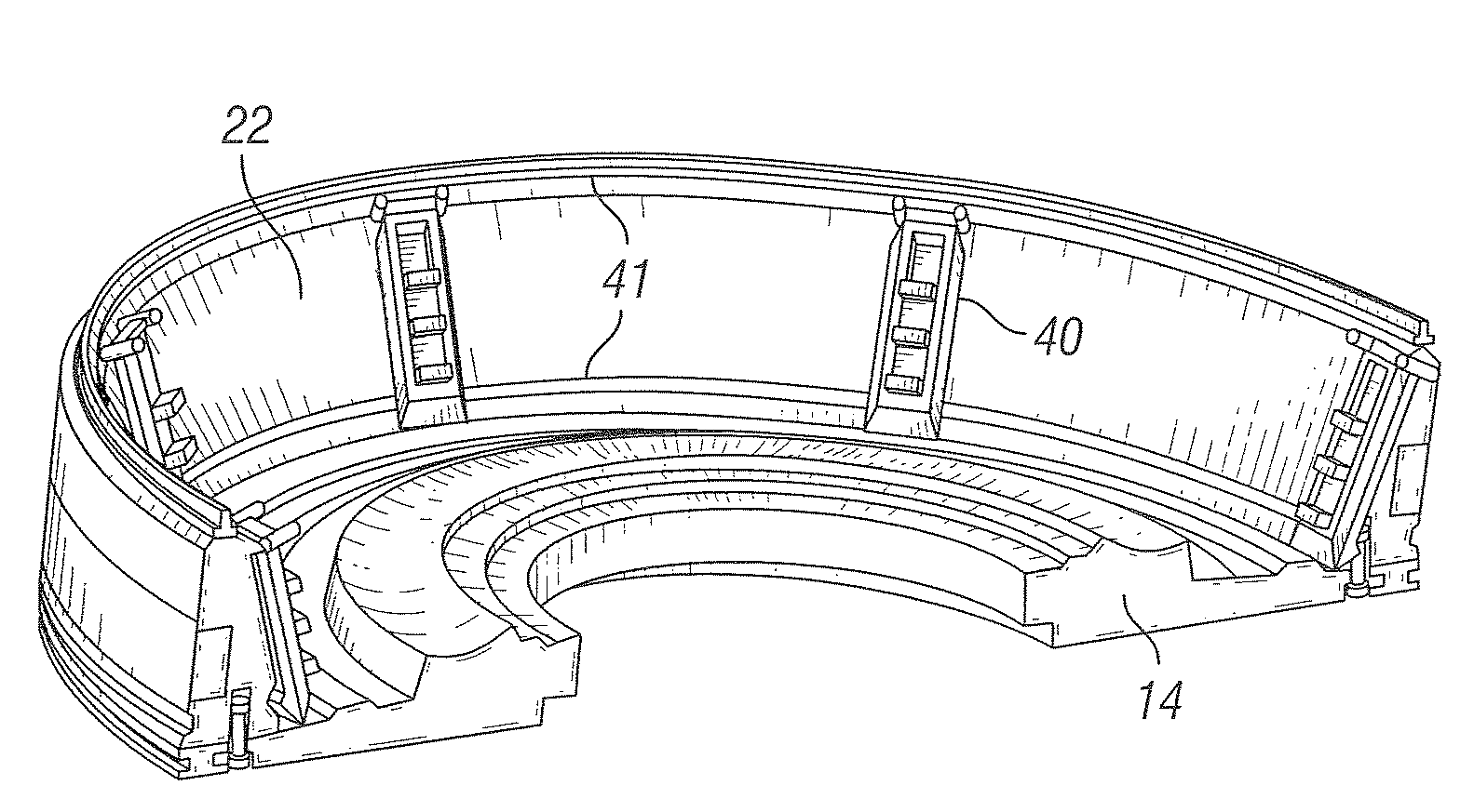 Mold having mold tooling