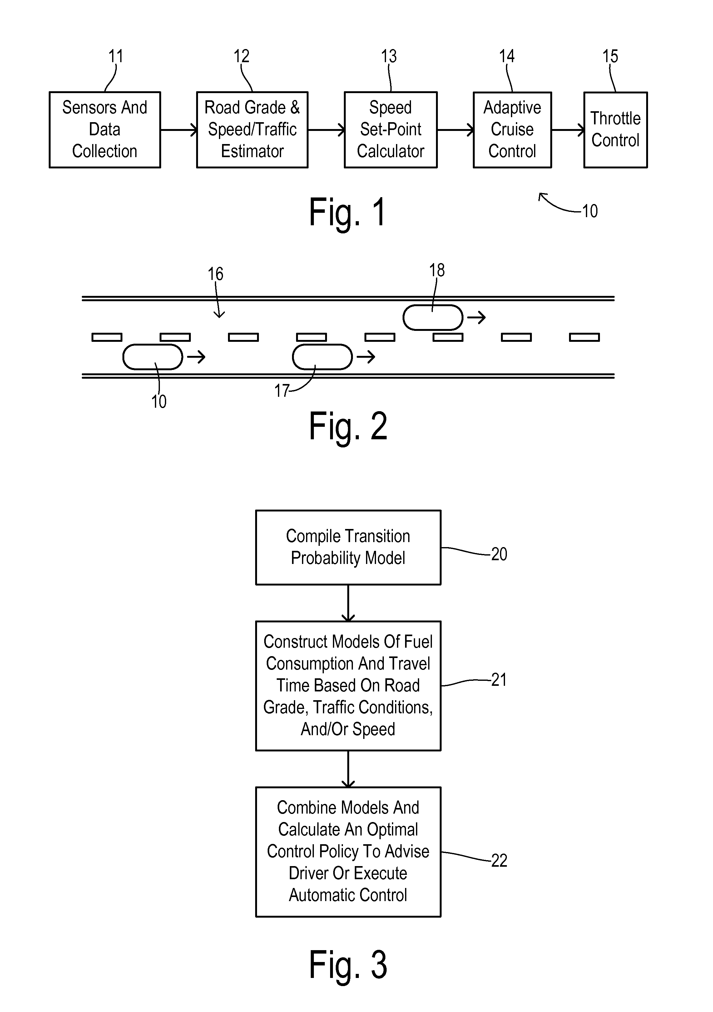 Efficiency-based speed control with traffic-compatible speed offsets