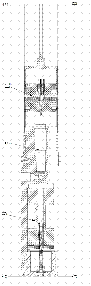 Layering flow tester of low-injection-quantity water injection well
