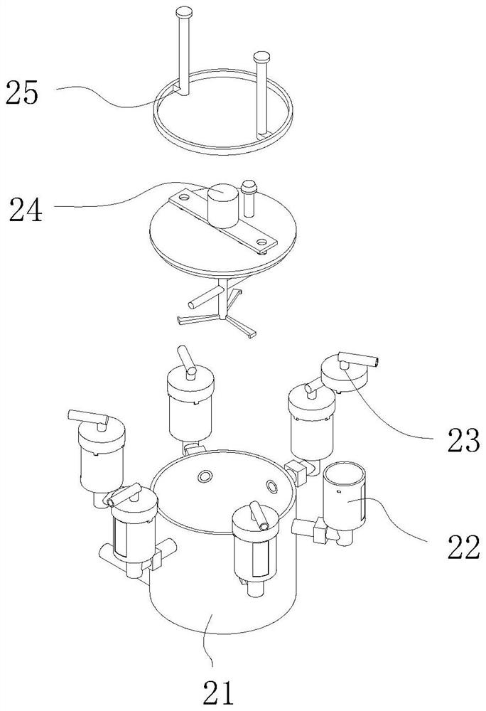 Nutrient solution intake device for clinical medicine
