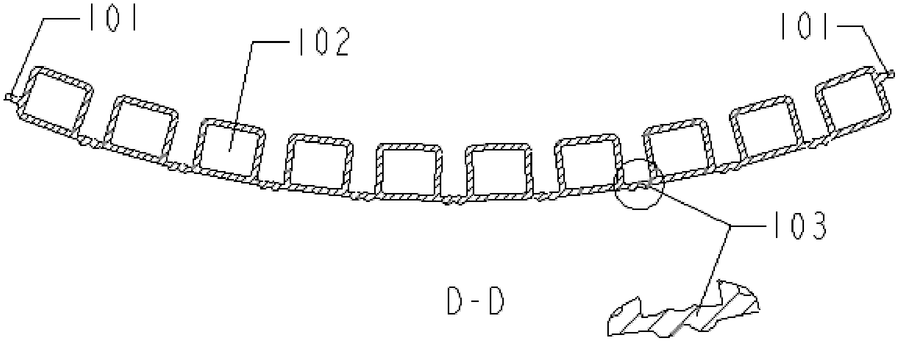 Reaction cup chain and biochemistry analyzer using the same