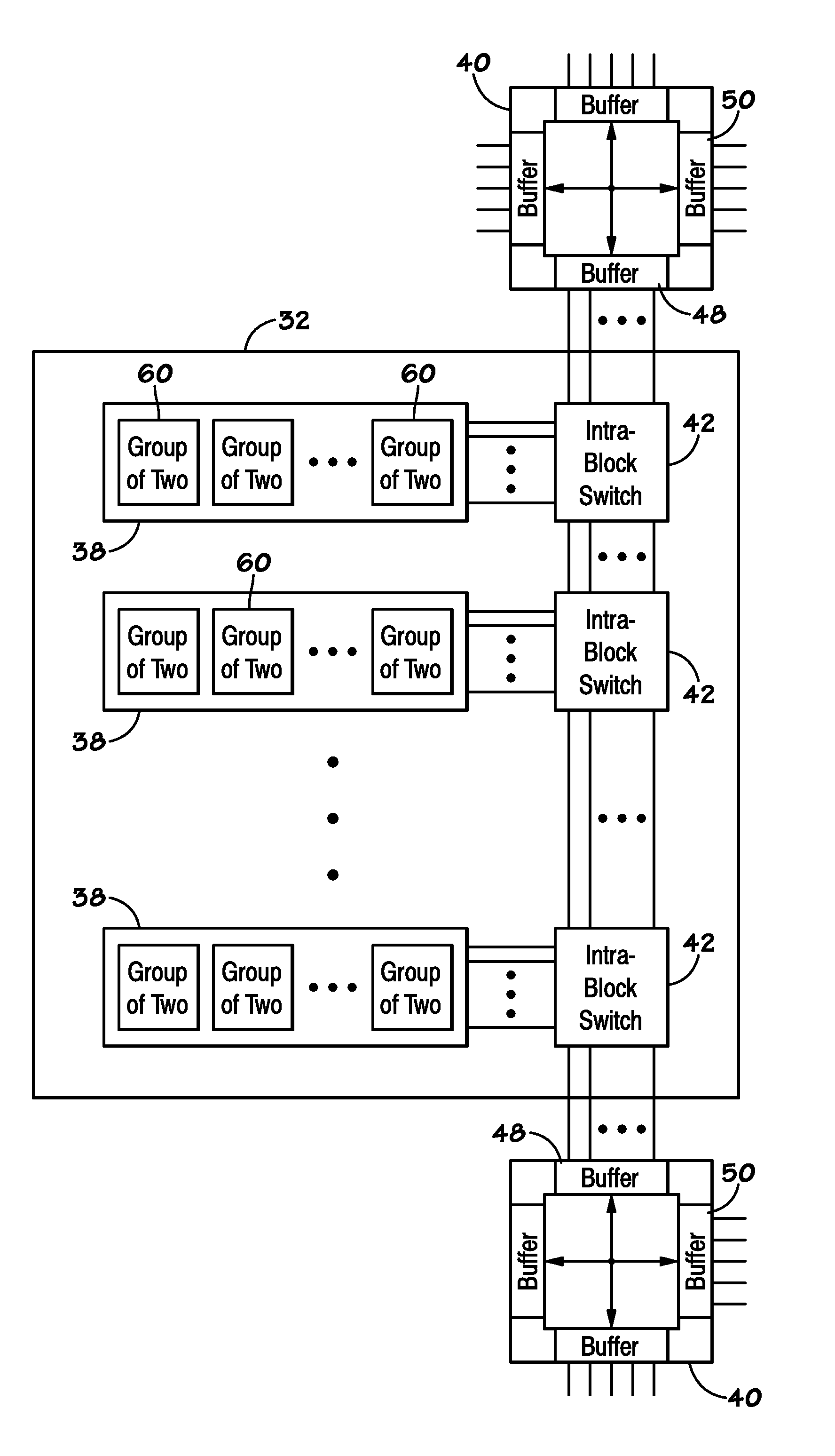 Methods and systems for handling data received by a state machine engine