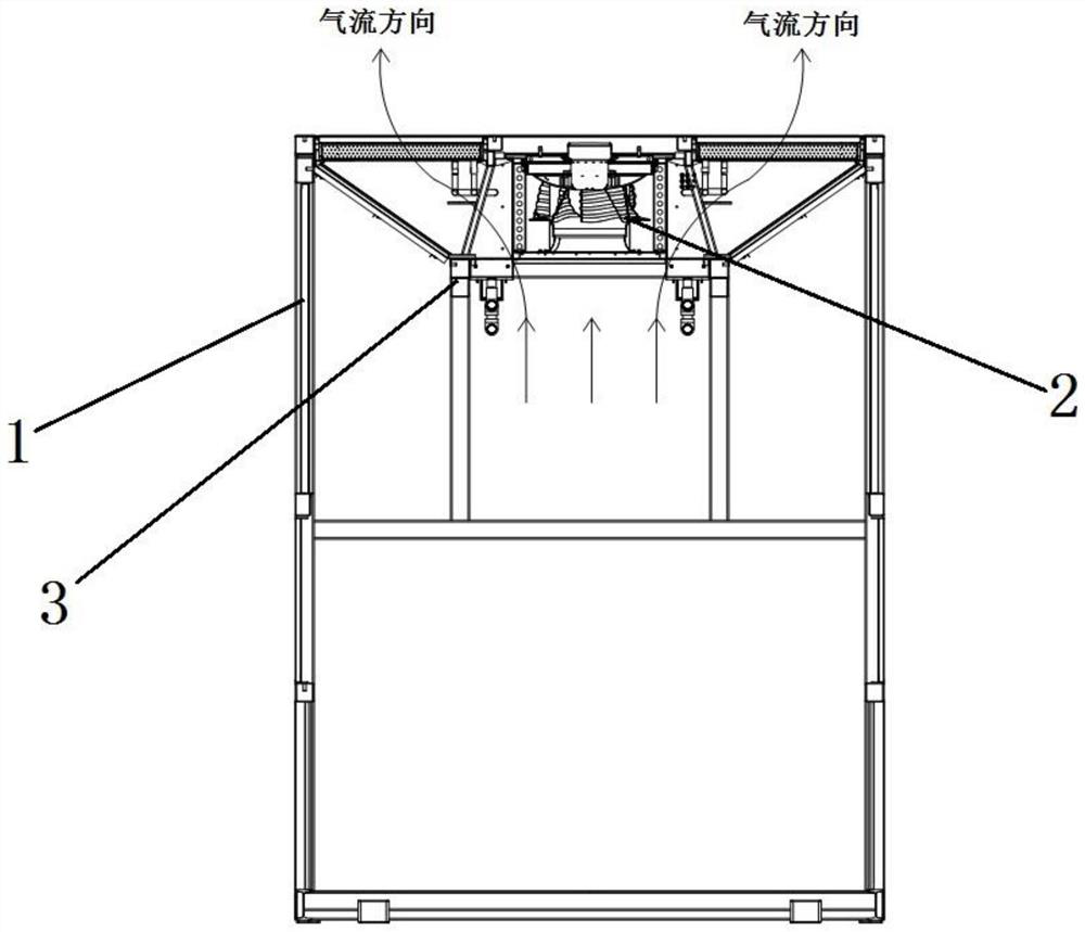 Box type cooling unit