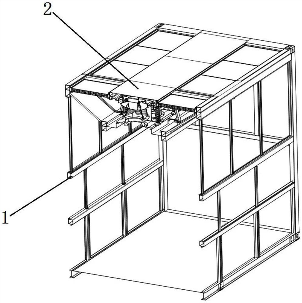 Box type cooling unit