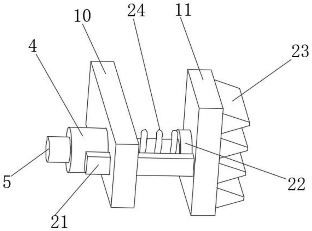 Air cylinder with fixed locking and bearing pressure sharing functions