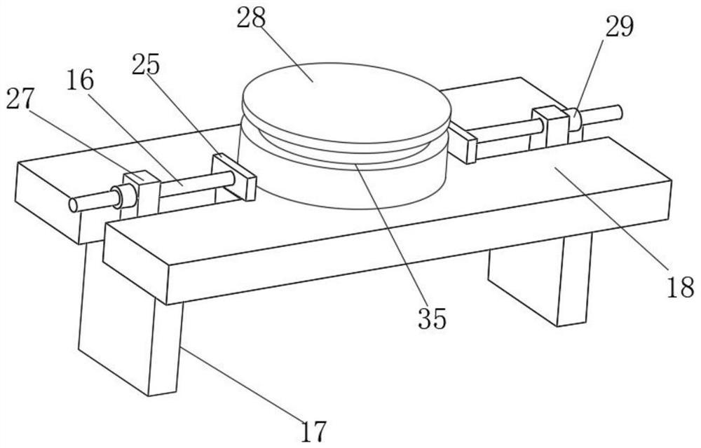 Air cylinder with fixed locking and bearing pressure sharing functions