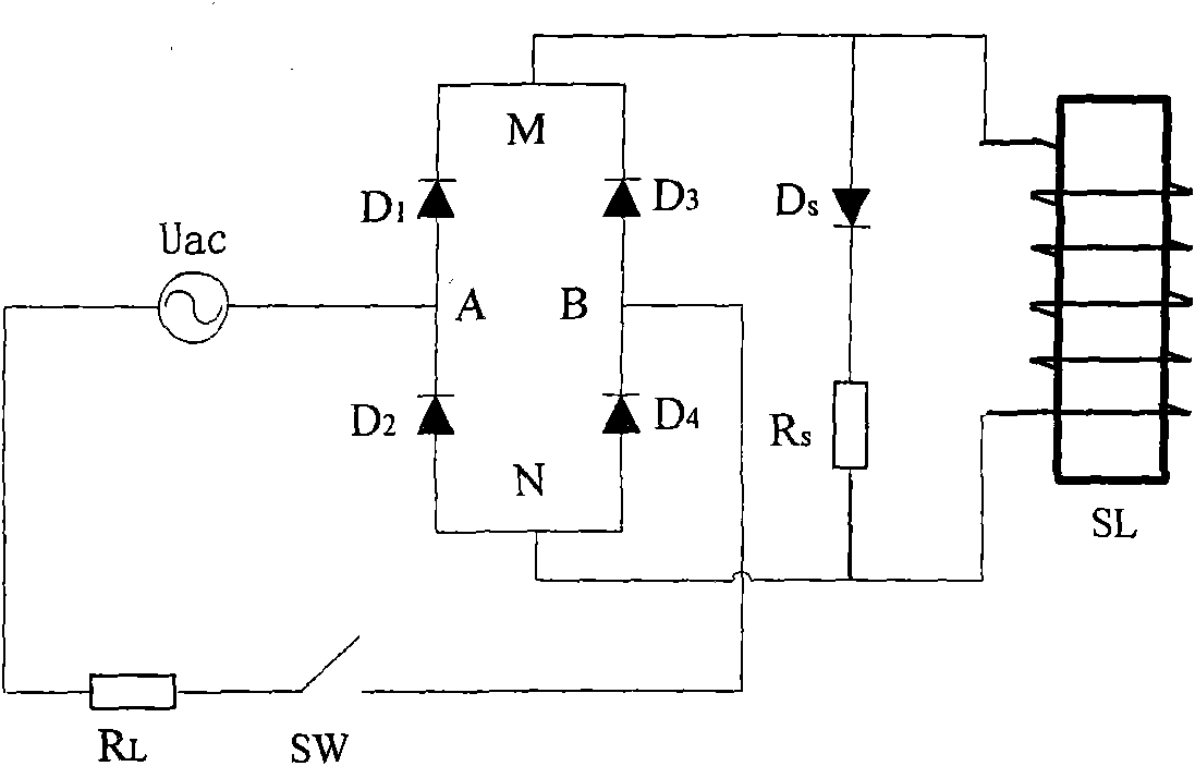 YBCO high-temperature superconducting strip-based short circuit fault current limiter