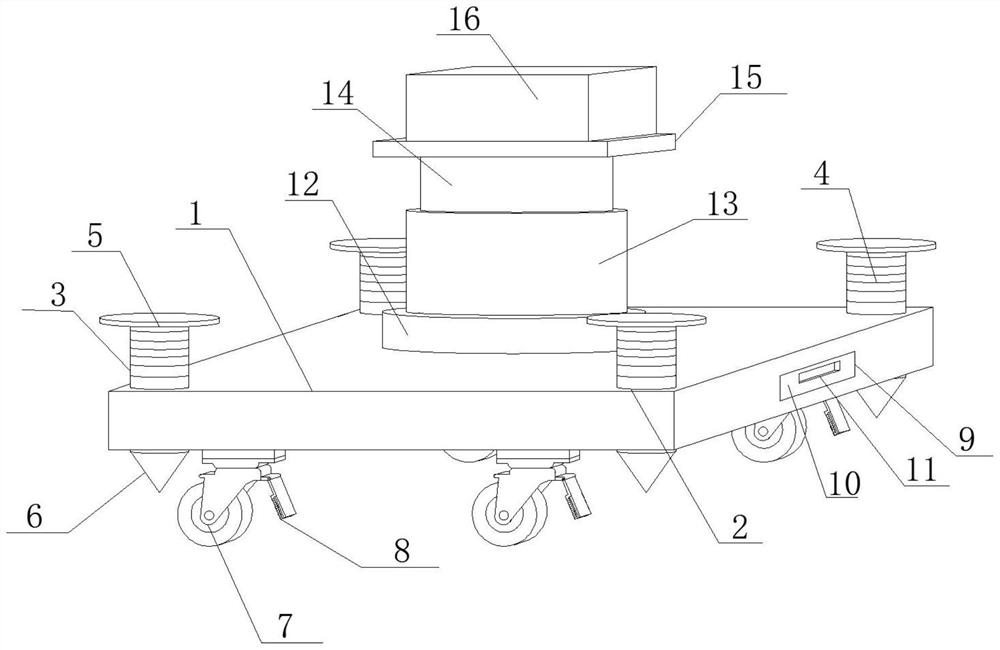 Seismic detection equipment with base mounting and fixing structure