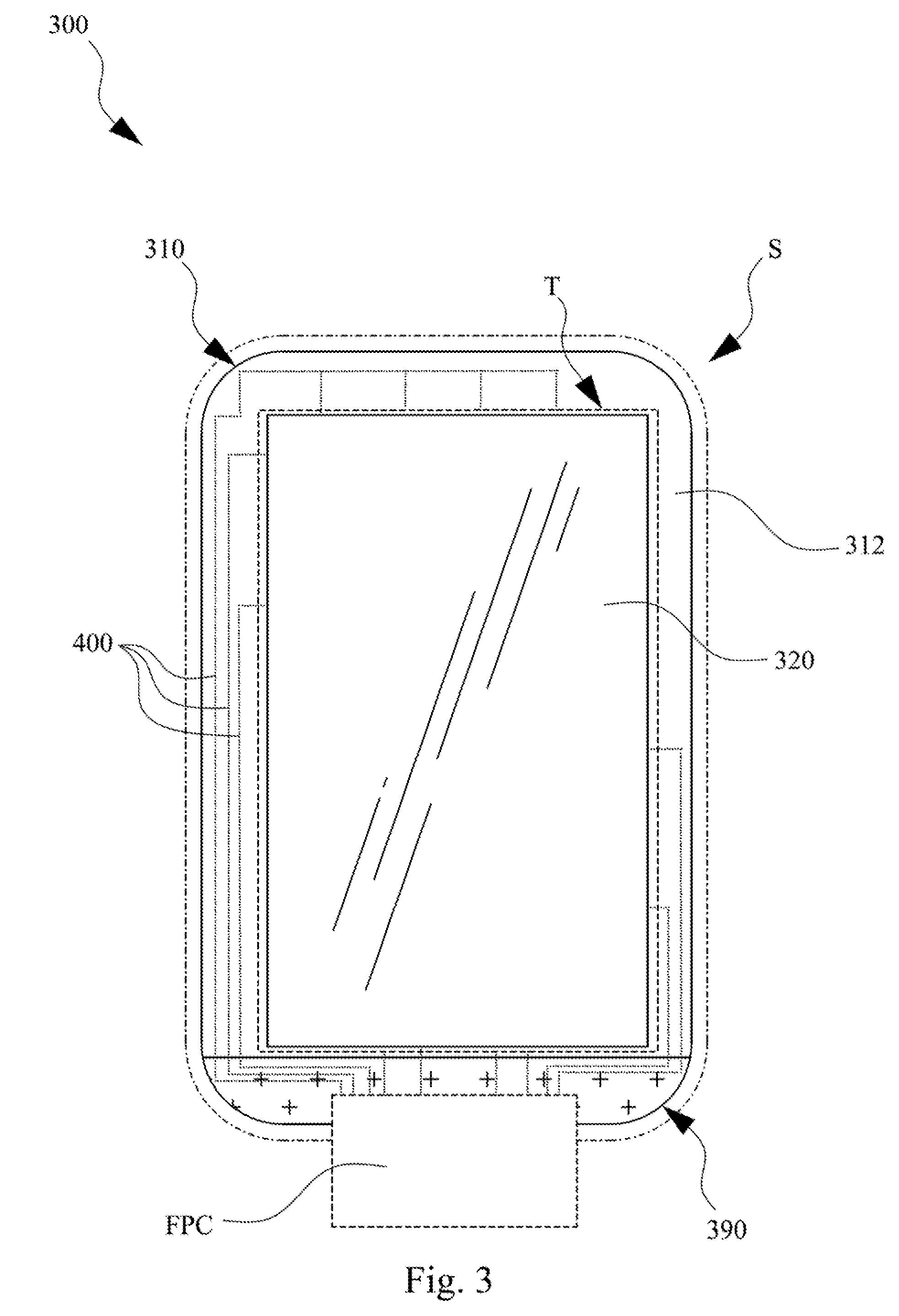 Touch panel and touch-controlled display device